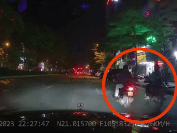 Giơ chân đạp xe ôm công nghệ, nam thanh niên gặp ngay 141