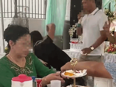 Thanh niên đi đám cưới rồi nhảy 'bằng cả tính mạng', dân mạng xem xong chỉ lo sợ một điều duy nhất