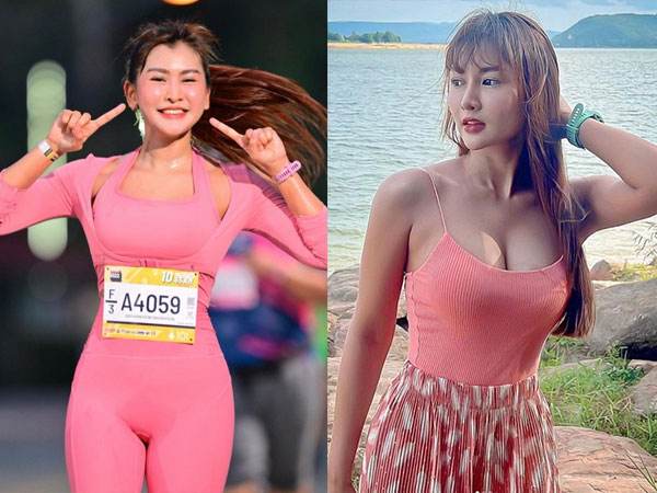'Nữ thần' chạy bộ Thái Lan khiến netizen ngẩn ngơ với loạt ảnh mới