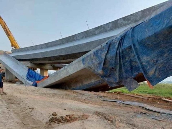 Bộ GTVT lên tiếng về sự số rơi dầm cầu cao tốc Bắc - Nam