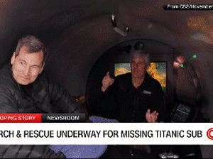 Video bên trong tàu lặn mất tích khi tham quan xác tàu Titanic