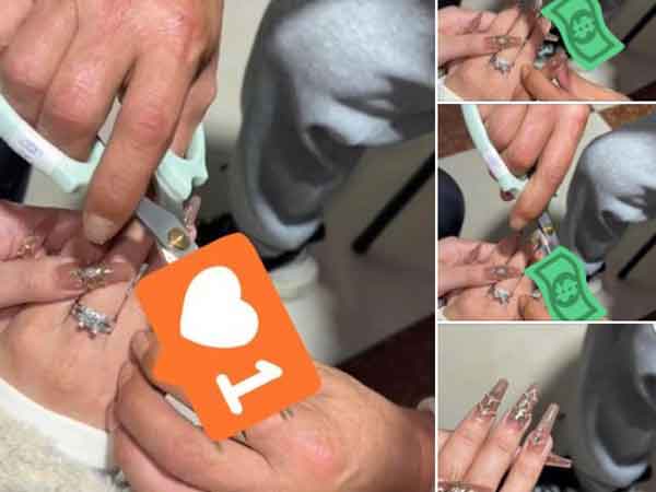 Kêu lấy phải chồng gia trưởng, vừa làm được bộ nail xịn đã bị cắt luôn ngoài tiệm, dân tình: 'Vậy mà cũng ở được em thua!'