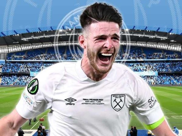 Man City trả giá cao nhất mua Declan Rice, Arsenal thất thế
