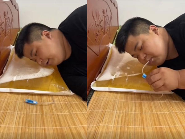 Chồng 'cao tay' nghĩ ngay ra cách uống bia tại nhà mà không bị vợ phát hiện, dân tình: 'Xin info gấp anh ơi!'