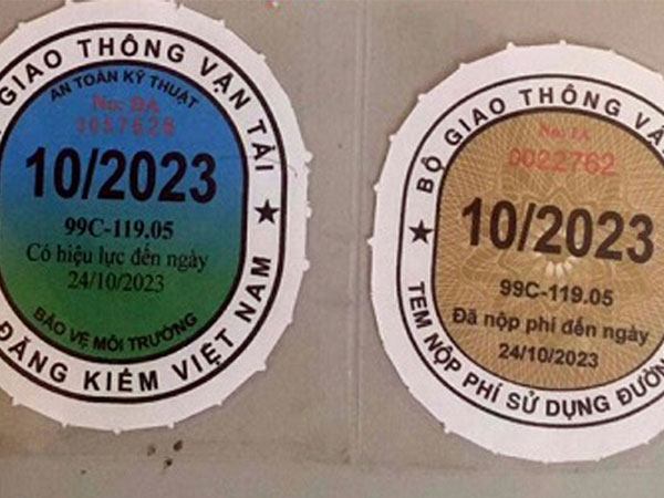 Tài xế mua tem kiểm định giả để trốn đến trung tâm đăng kiểm