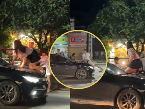 Xôn xao màn đánh ghen hot nhất đêm qua: Con dâu kéo cả nhà đi bắt 'tiểu tam', bố chồng leo lên nắp capo