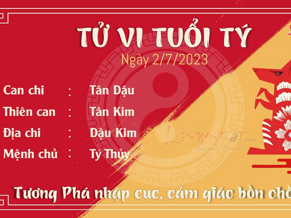 Tử vi Chủ Nhật ngày 02/07/2023 của 12 con giáp: Tý đón tài lộc, Mão gặp xui xẻo