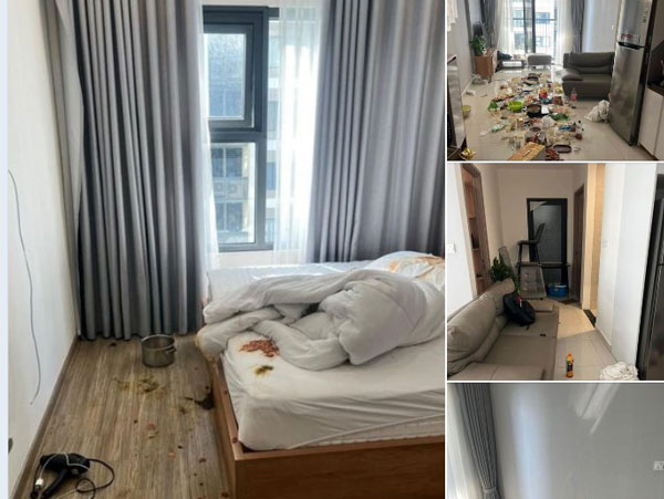 Khóc thét với bãi chiến trường 'thượng đế' để lại sau khi trả homestay, dân mạng hỏi chủ: 'Sao không kiểm tra trước?'