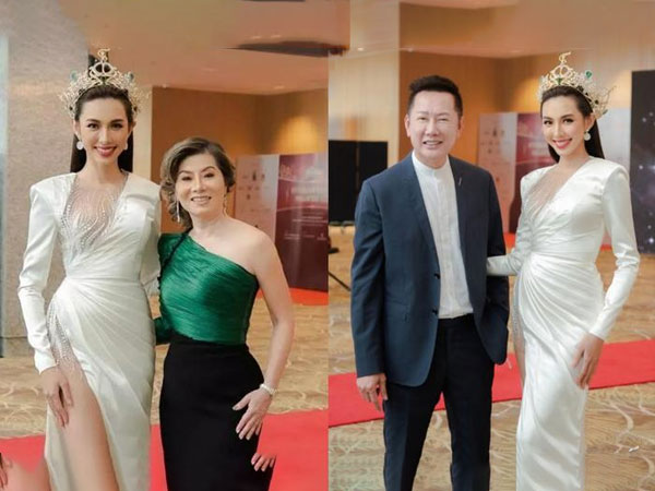 Thái độ trái ngược của ông Nawat và bà Teresa sau khi Hoa hậu Thuỳ Tiên lên tiếng xin lỗi