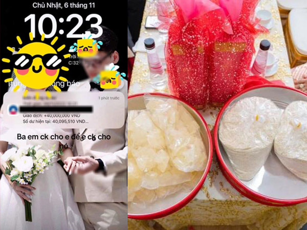 Chú rể cầu hôn dùng nhẫn 250k mua qua mạng, sính lễ chỉ có đường phèn và gạo nếp bảo là do phong tục, dân tình khen cô dâu: 'Yêu lâu thế cũng tài!'
