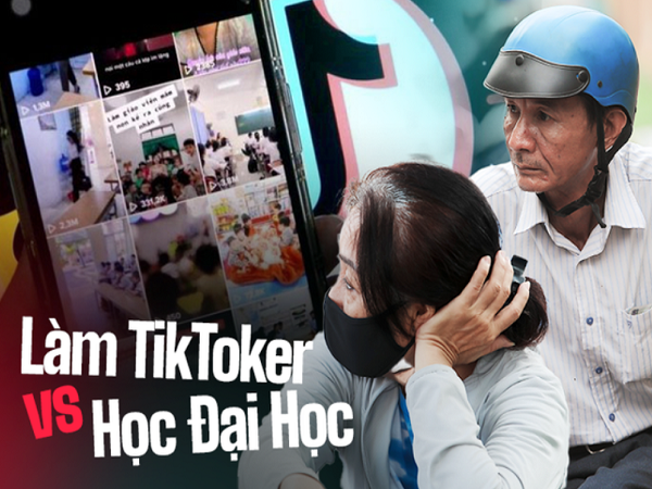 Con từ chối vào đại học để 'khởi nghiệp' làm TikToker, phụ huynh có ý kiến trái chiều