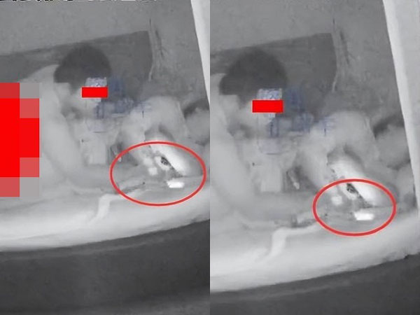 Lắp camera để đảm bảo an toàn cho con, vợ choáng khi thấy hành động trong đêm của chồng