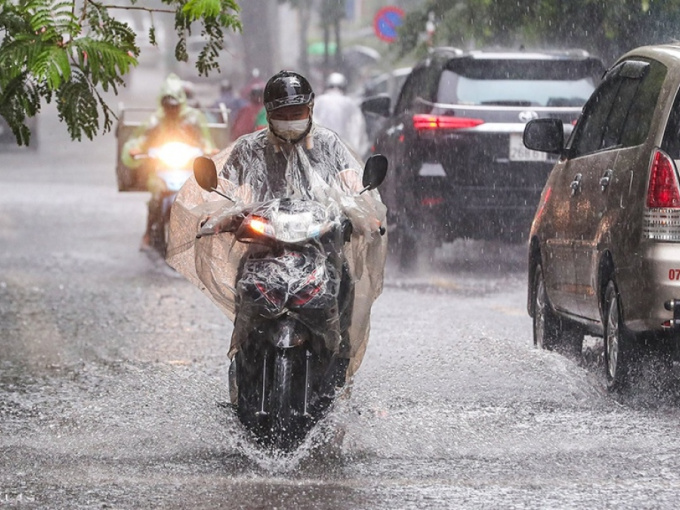 Thời tiết ngày 9/7: Bắc Bộ có mưa rào và dông, gió giật mạnh trên biển
