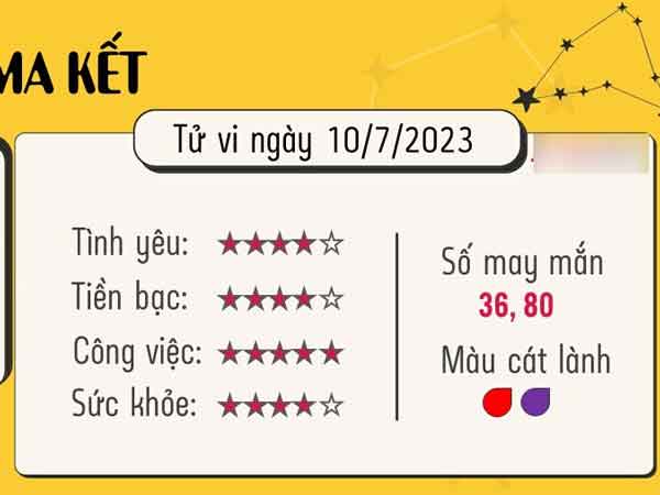 Tử vi 12 cung hoàng đạo thứ 2 ngày 10/7/2023: Bảo Bình thấu đáo, Bọ Cạp lơ là