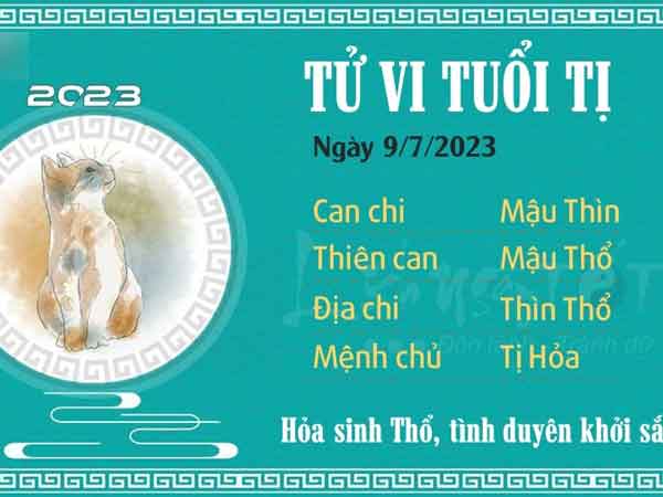 Tử vi Chủ Nhật ngày 09/07/2023 của 12 con giáp: Thìn dễ bị bắt nạt, Tị tình duyên khởi sắc