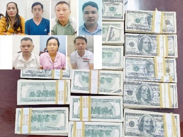 Triệt phá đường dây buôn bán Đô la Mỹ giả tương đương 13 tỷ đồng tại Hà Nội