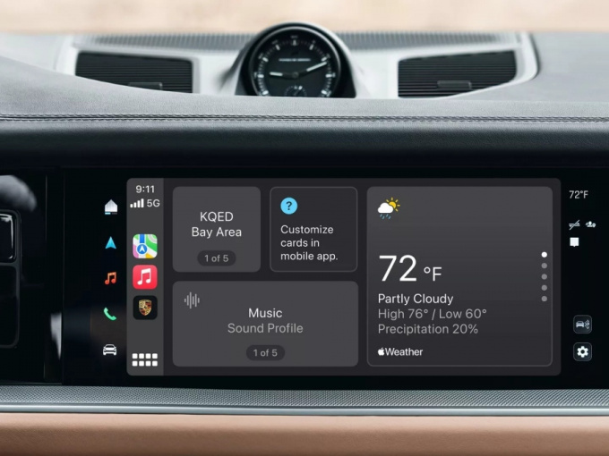 Porsche tích hợp các chức năng quản lý xe vào ứng dụng của Apple