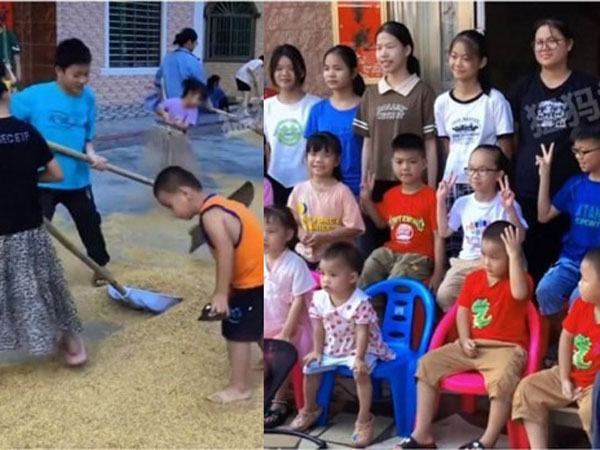 22 đứa cháu về quê nghỉ hè, ông bà tốn 25kg mỗi ngày, dân mạng cảm thán: 'Thật hạnh phúc'