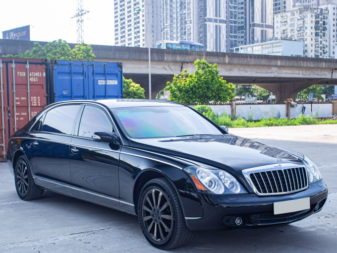 Xe siêu sang Maybach 62S 15 năm tuổi của đại gia Việt vẫn có giá hơn 10 tỷ