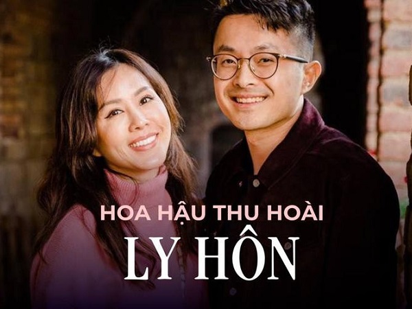 Hoa hậu Thu Hoài thông báo ly hôn chồng doanh nhân sau 2 năm về chung nhà