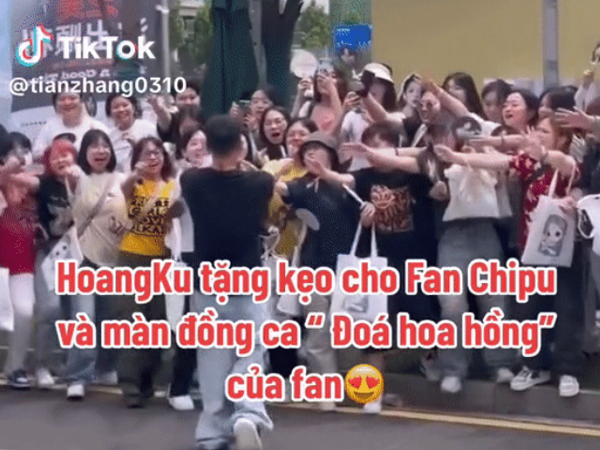 Fan Trung Quốc náo loạn đường phố, đồng thanh hát vang bản hit của Chi Pu