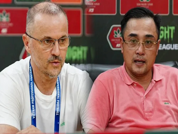 HLV Bình Định tố trọng tài 'tiếp tay' cho cầu thủ Hà Nội FC đá triệt hạ