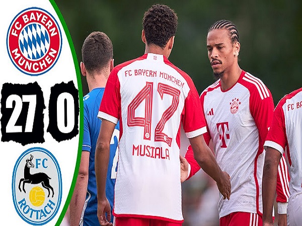 Kinh hoàng Bayern Munich thắng đậm 27-0, cựu sao MU tỏa sáng ghi 5 bàn