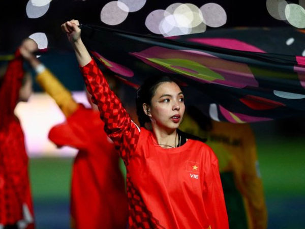 Xúc động với hình ảnh Việt Nam trong lễ khai mạc World Cup nữ 2023