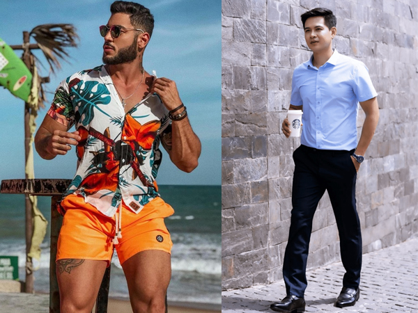 Áo sơ mi ngắn tay, món đồ giúp bạn có thể đi mọi nơi suốt cả mùa hè