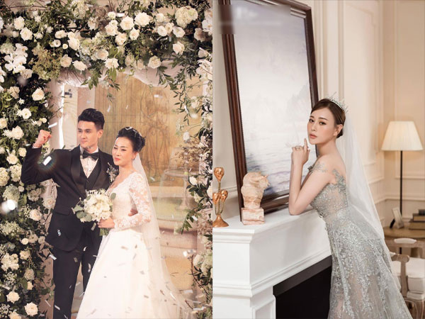 Những lần Phương Oanh hóa cô dâu, khoe nhan sắc gây thương nhớ trước khi chính thức lên xe hoa với Shark Bình