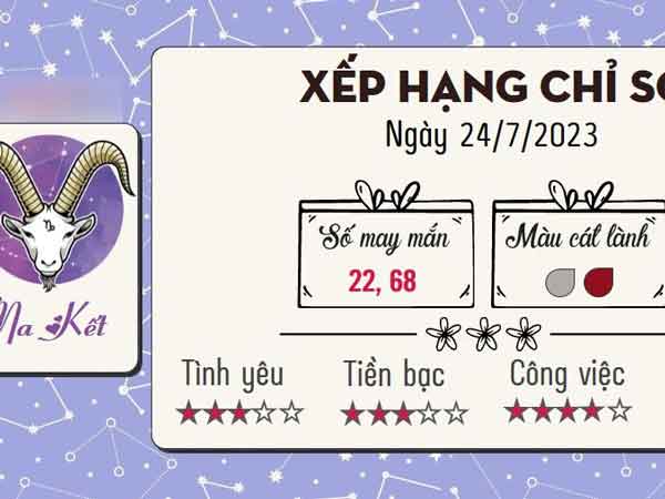 Tử vi 12 cung hoàng đạo hôm nay - thứ 2 ngày 24/7/2023: Ma Kết nóng vội, Nhân Mã nhiệt tình