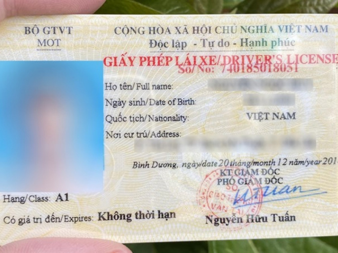 Thay đổi phân hạng giấy phép lái xe, người dân có phải làm lại?