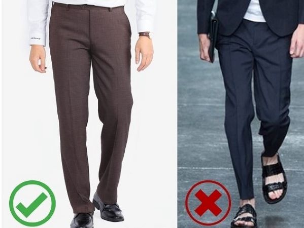 Sai lầm ngớ ngẩn khi mặc quần tây khiến cánh mày râu mất điểm