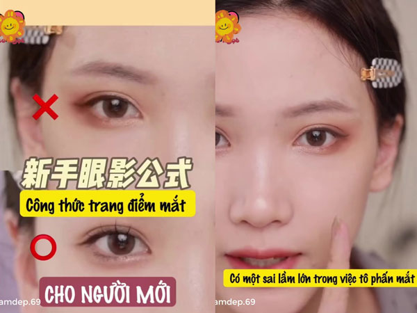 3 phút biến hình, công thức trang điểm mắt tự nhiên cho những cô nàng mới tập tành make up