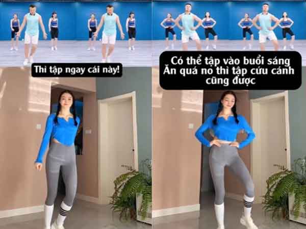 3 phút với bài khởi động buổi sáng đốt mỡ bụng siêu nhanh mà không mệt cho các nàng