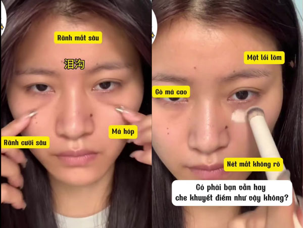 Tips trang điểm hay giúp 'hô biến' mọi khuyết điểm trên gương mặt
