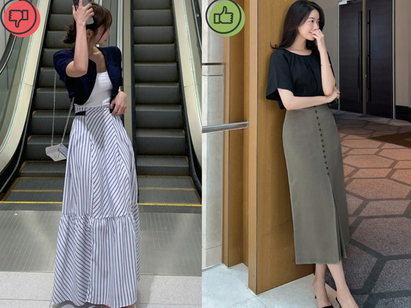 4 sai lầm khi diện chân váy dài gây 'dìm' dáng