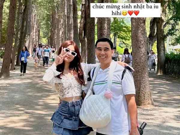 Con gái út chúc mừng sinh nhật tuổi 54 của MC Quyền Linh