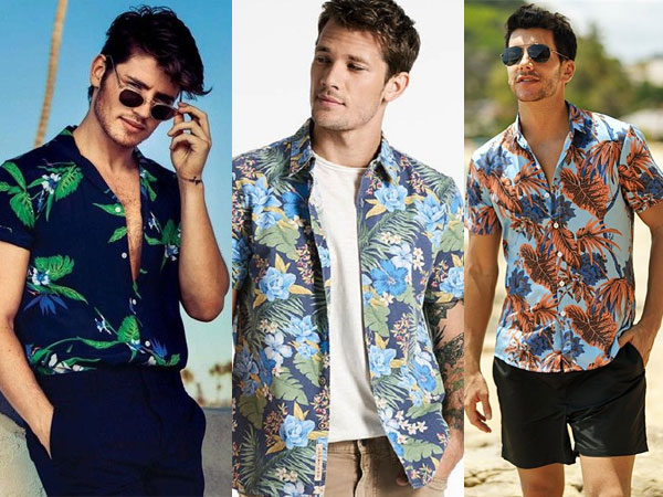 Cách mặc sơ mi Hawaii sành điệu cho nam giới