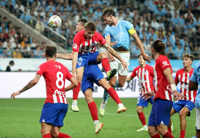 Haaland im tiếng, Man City thua Atletico Madrid ở Seoul