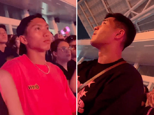 Biểu cảm 'bất lực' của Đoàn Văn Hậu, Độ Mixi, Hà Đức Chinh khi bị 'nóc nhà' ép đi xem concert BLACKPINK