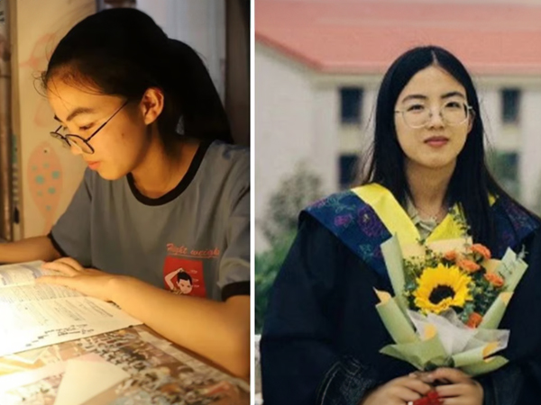Cô gái ngỡ ngàng khi phát hiện người bí mật tài trợ tiền cho mình trong suốt bốn năm học đại học