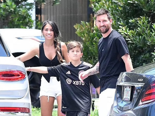 Phong cách giản dị của vợ chồng Messi khi đi tìm mua nhà tại Mỹ