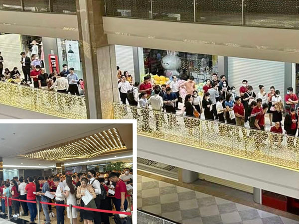 Xuất hiện dòng người xếp hàng mua căn hộ, điều gì đang diễn ra trên thị trường?