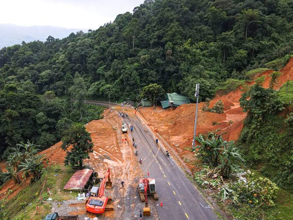 Cục Lâm nghiệp: Đất trồng sầu riêng ở điểm sạt lở đèo Bảo Lộc là rừng phòng hộ