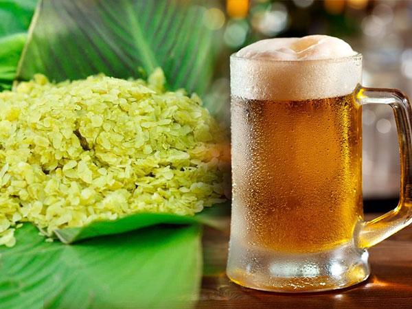 Bia cốm - Thức uống làm từ cốm mùa thu Hà Nội
