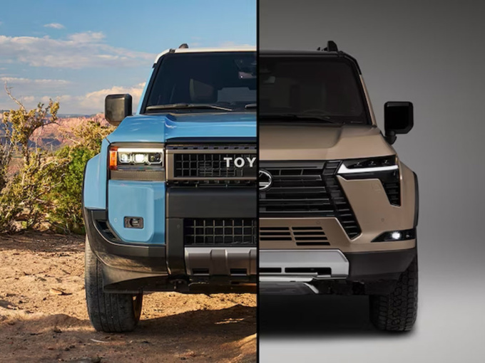 Toyota Land Cruiser Prado 2024 và Lexus GX 2024: Có gì khác biệt?