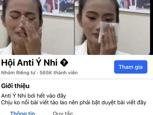 Lập nhóm anti Hoa hậu Ý Nhi liệu có vi phạm pháp luật?
