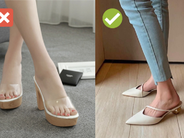 3 mẫu giày nàng chân to nên tránh