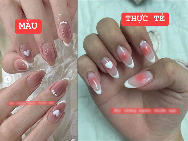 Ngồi gần 6 tiếng nhận về bộ nail khác xa hàng mẫu, nhìn hóa đơn cô gái mới tá hỏa: 'Làm giàu không khó nhỉ?'